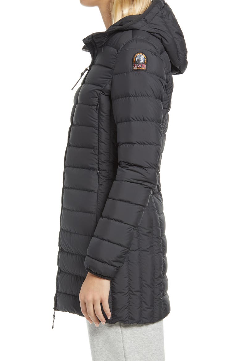 Irene 600-Fill-Power Down Puffer Jacket, Alternate, color, BLACK