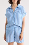 Caslon® Duo Gauze Button-Up Shirt
