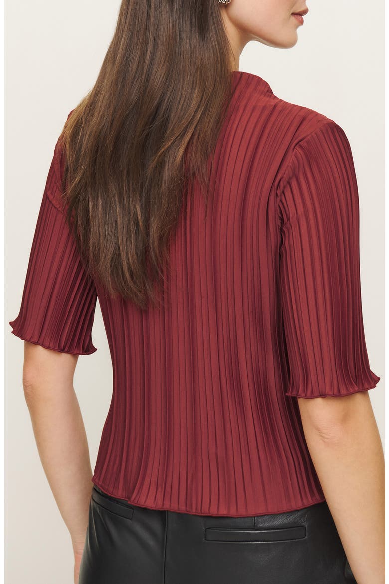 Spencer Knit Top, Alternate, color, BURNT RED