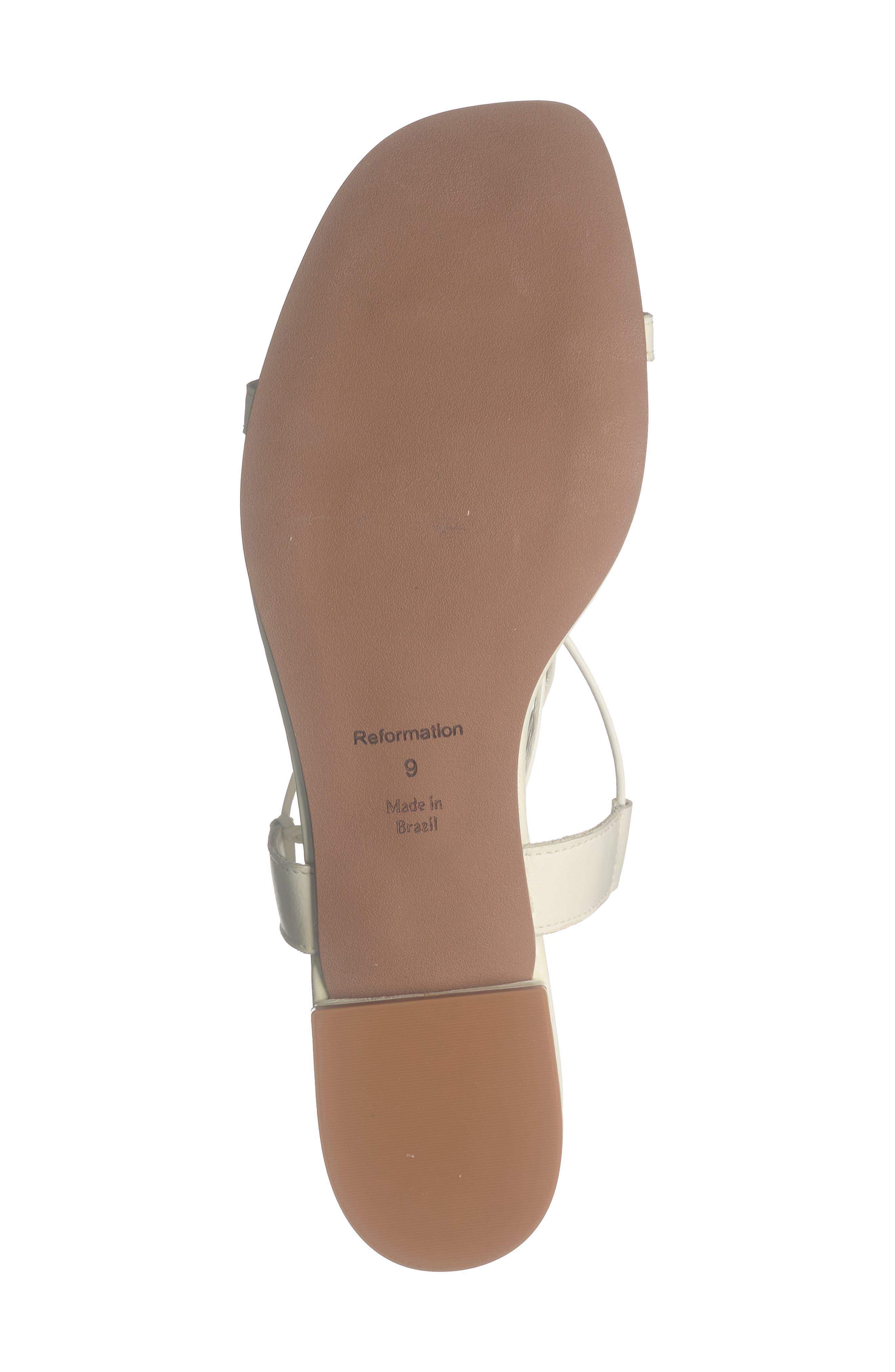 Reformation Alize Lace-Up Sandal, Alternate, color, 