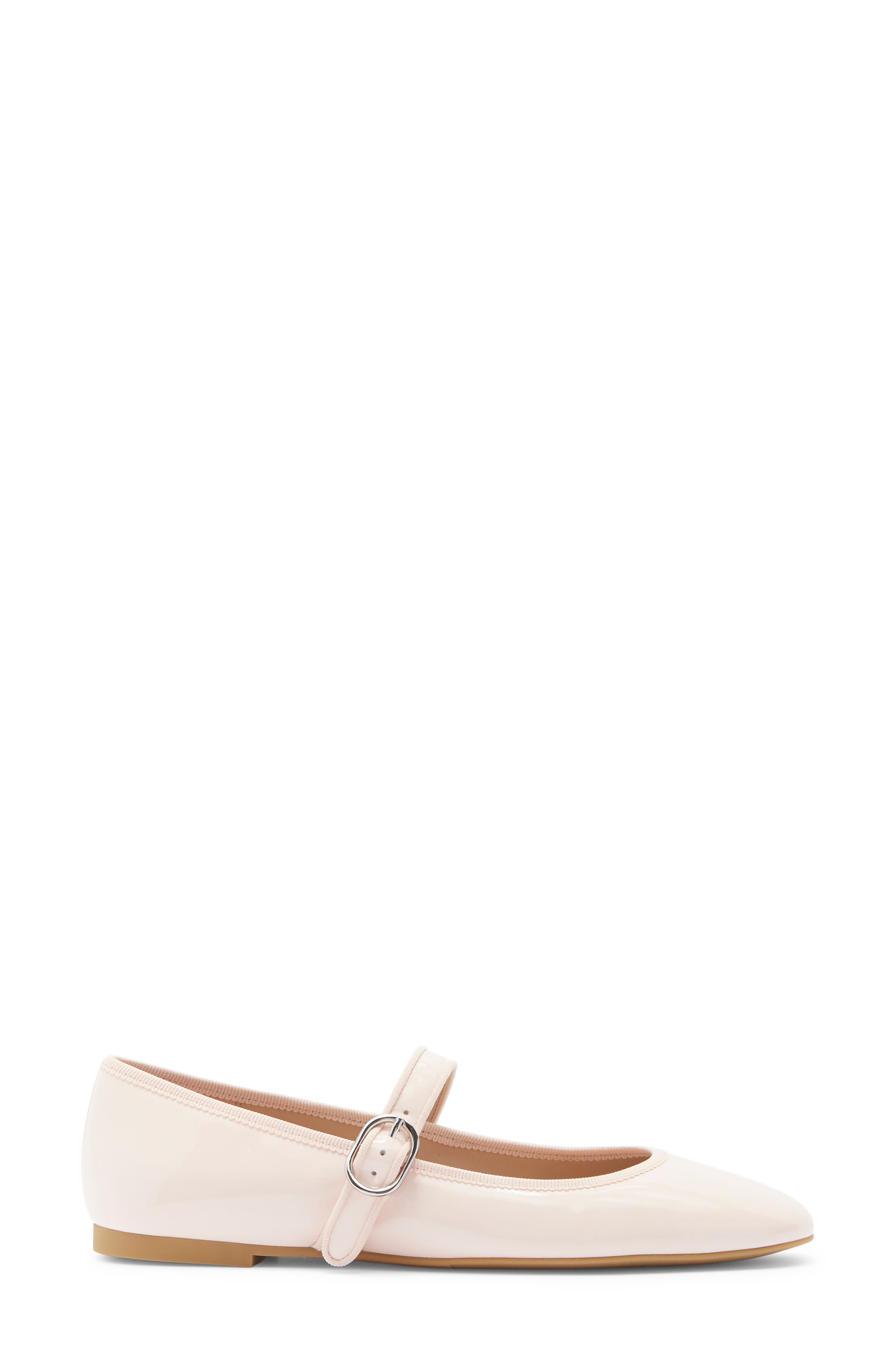 Stuart Weitzman Alice Mary Jane Flat, Alternate, color, Rosewater