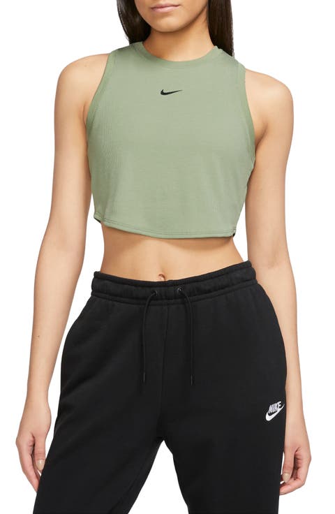 Sportswear Essential Rib Crop Tank (Regular & Tall)