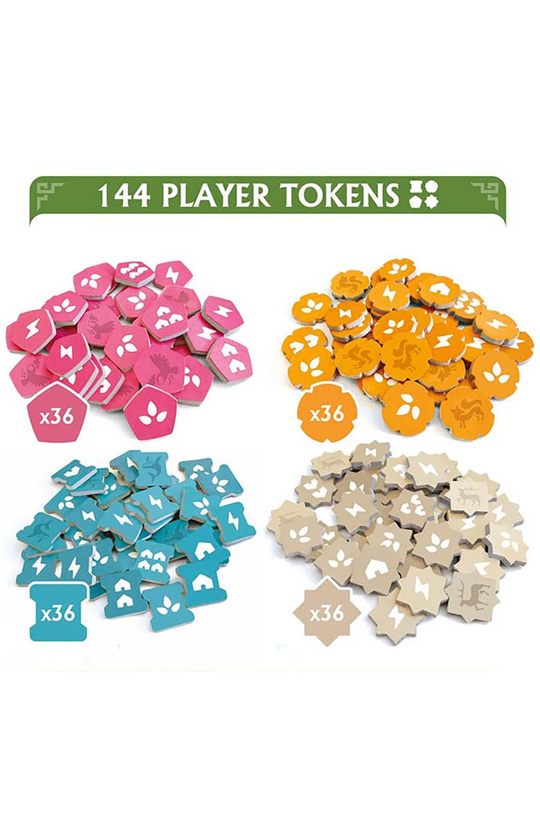 Mighty Boards Rebirth Tile Laying Board Game, Age 10+, Alternate, color, Multicolored