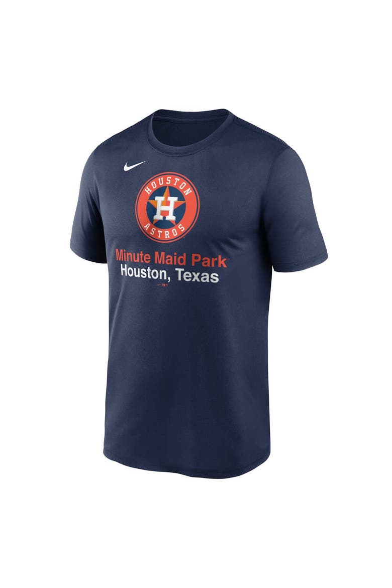 Men's Nike Navy Houston Astros Stadium Legend Performance T-Shirt, Alternate, color, Navy