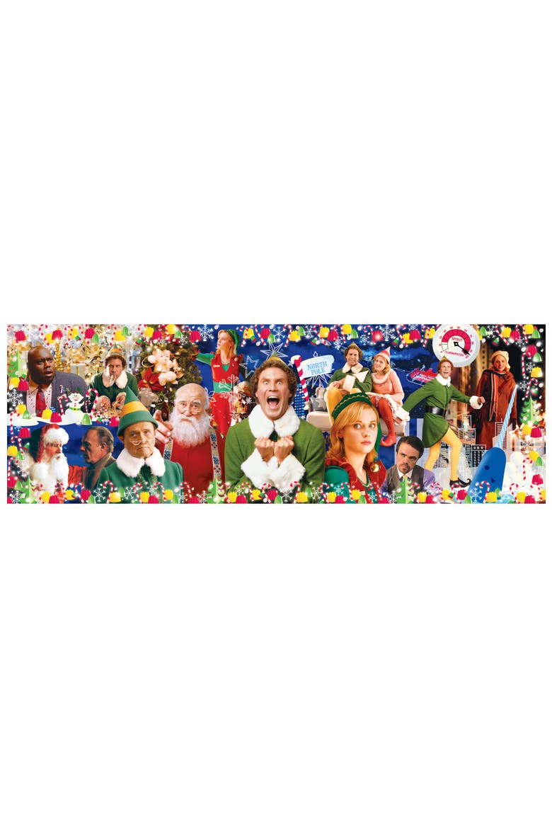 Elf - 1000 Piece Panoramic Jigsaw Puzzle, Alternate, color, Multicolor