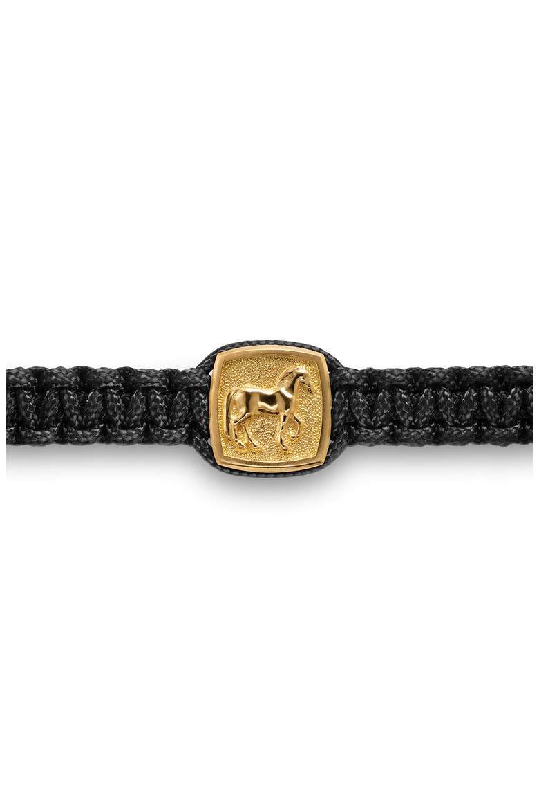 Petrvs Horse Station Bracelet, Alternate, color, BLACK