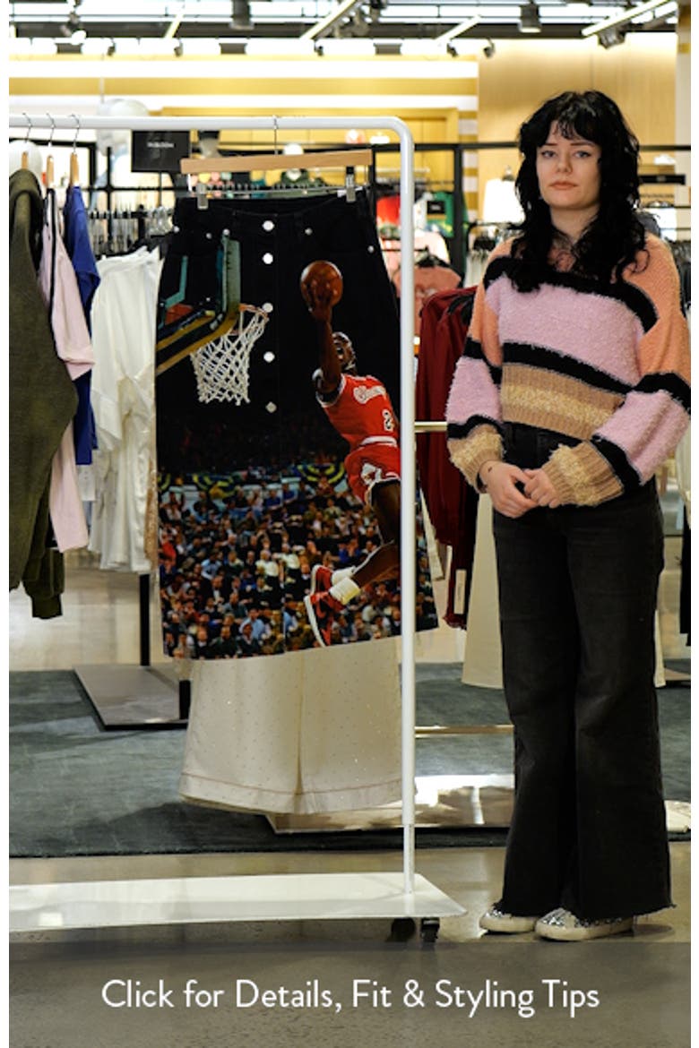 Air Jordan Denim Midi Skirt video