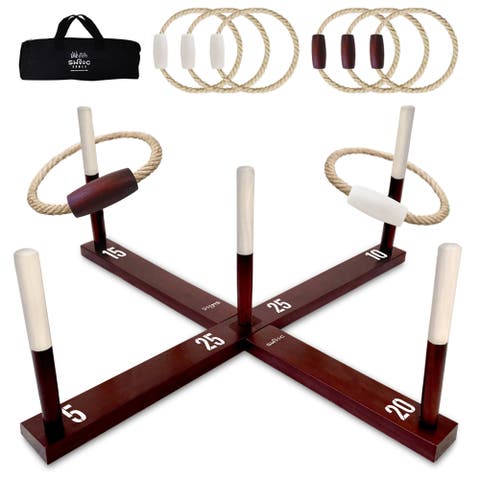 Giant Rustic Ring Toss Outdoor Game