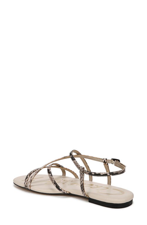 Circus Ny By Sam Edelman Rebecca Strappy Flat Sandals In Mocha Multi