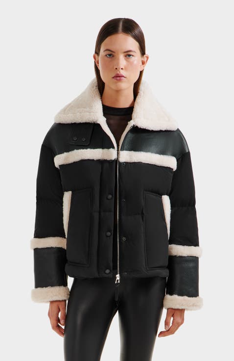 Shirley Down & Shearling Puffer