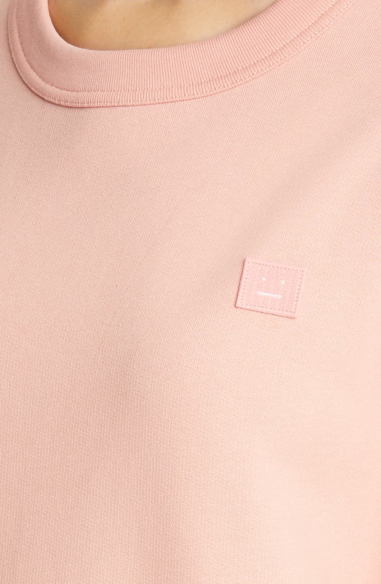 Acne Studios Fairview Sweatshirt, Alternate, color, Pale Pink