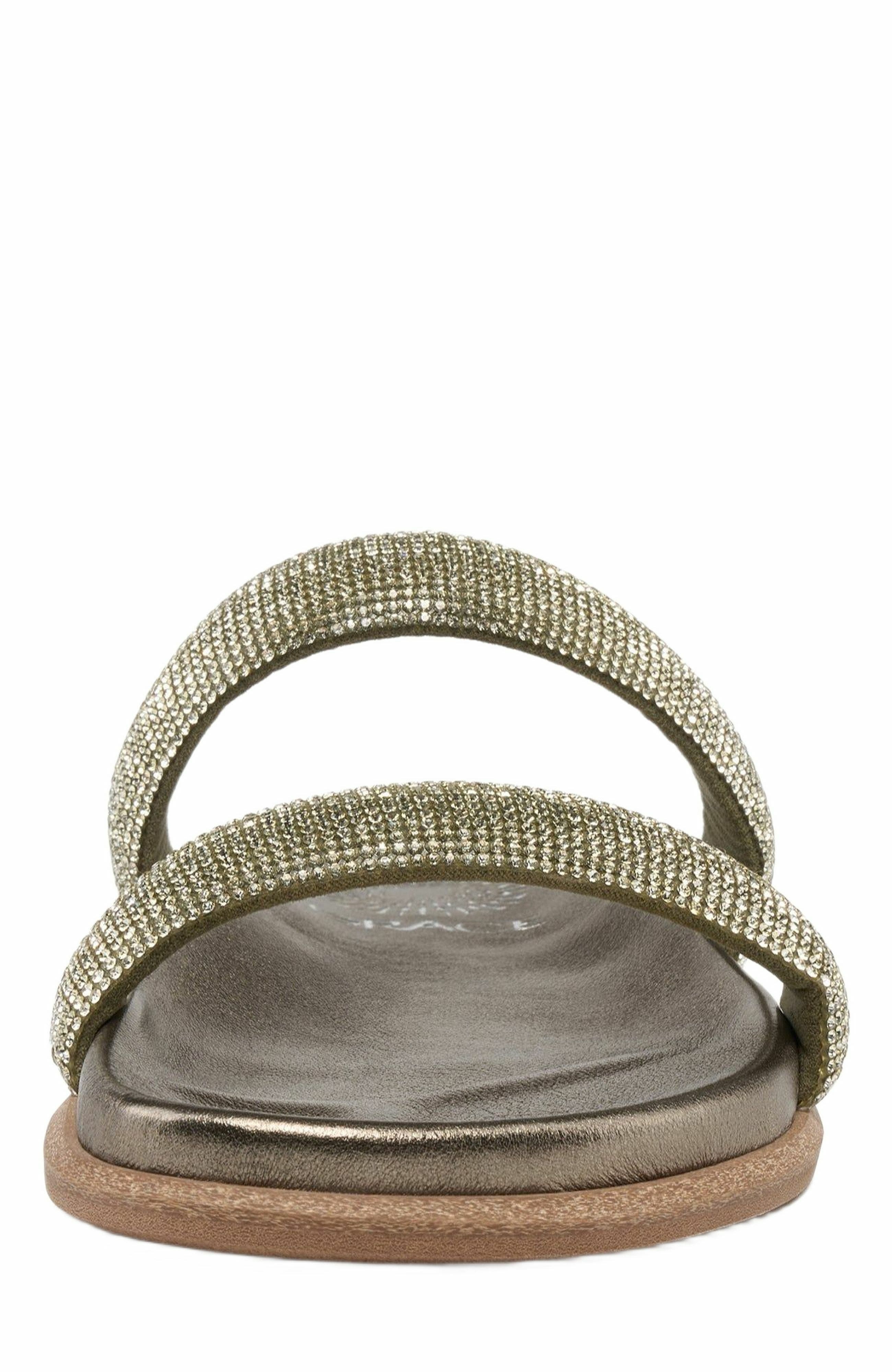 Cannes Sandal, Alternate, color, KHAKI CRYSTAL