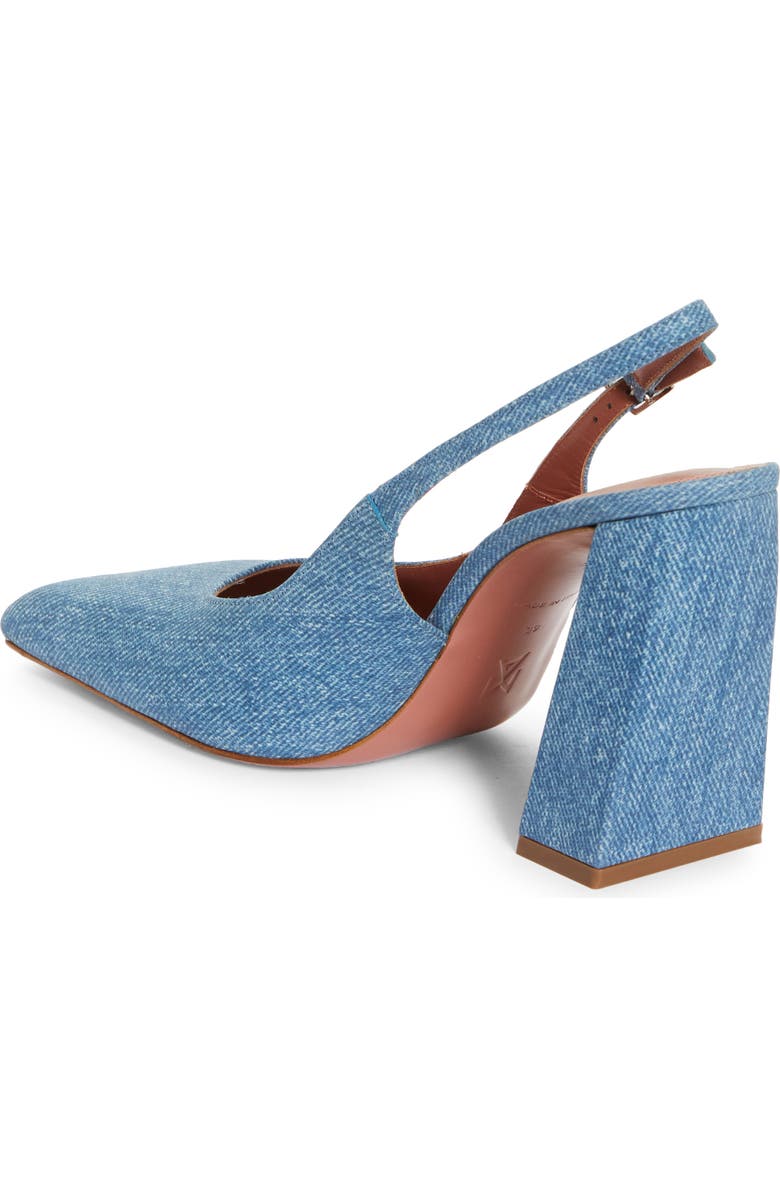 Amina Muaddi Square Toe Slingback Pump, Alternate, color,