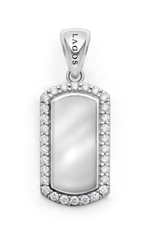 Men's Anthem Diamond Tag Amulet
