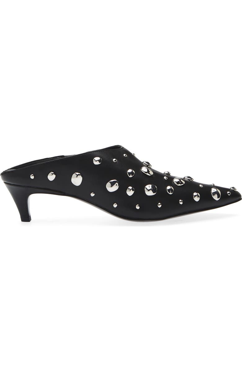 Madewell The Emilie Heeled Mule, Alternate, color, True Black