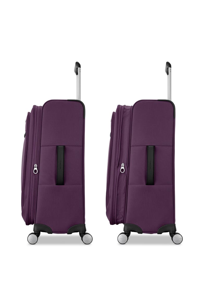 Element Softside Expandable 2 Piece (21"/25") Spinner Luggage Set, Alternate, color, Purple