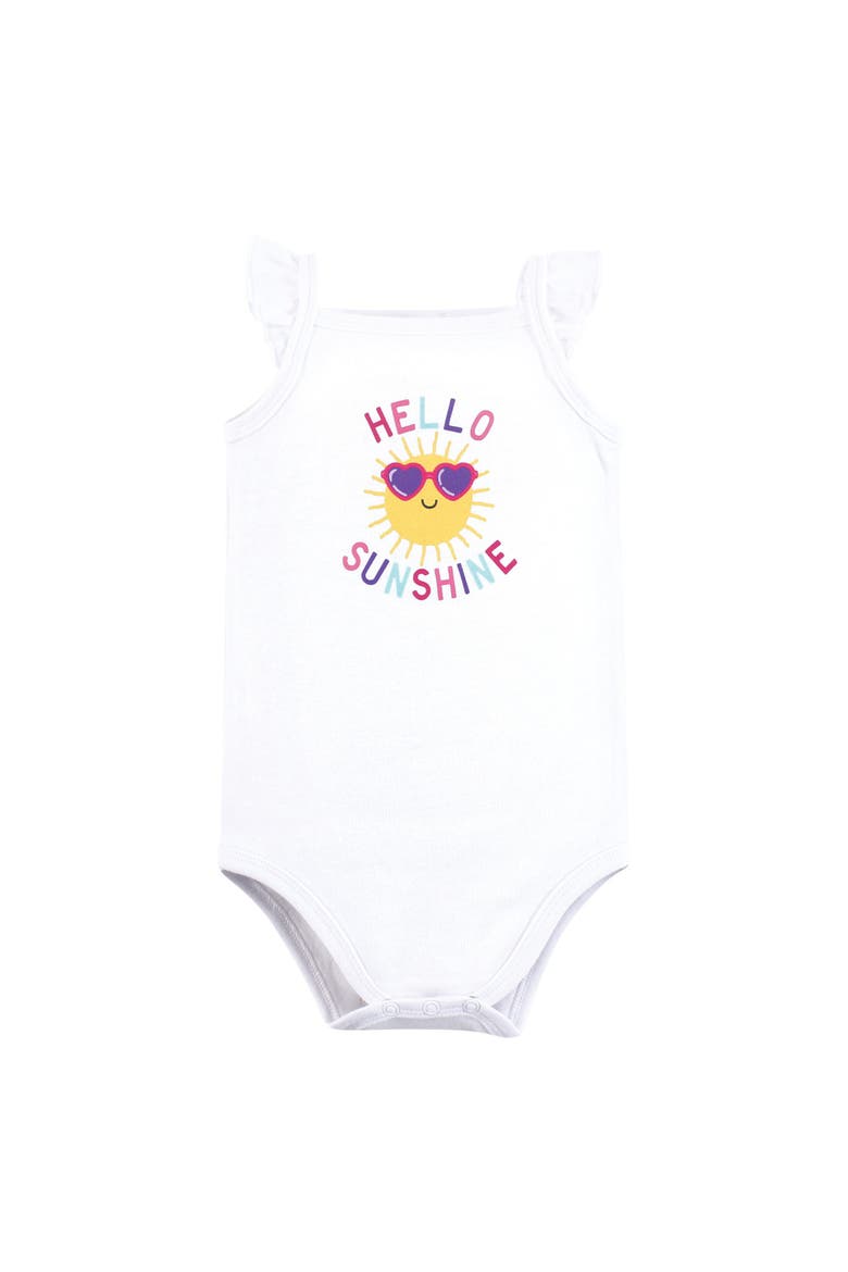 Coordinated Bodysuit Outfit with Shorts and Socks, Alternate, color, Hello Sunshine Sunglasses