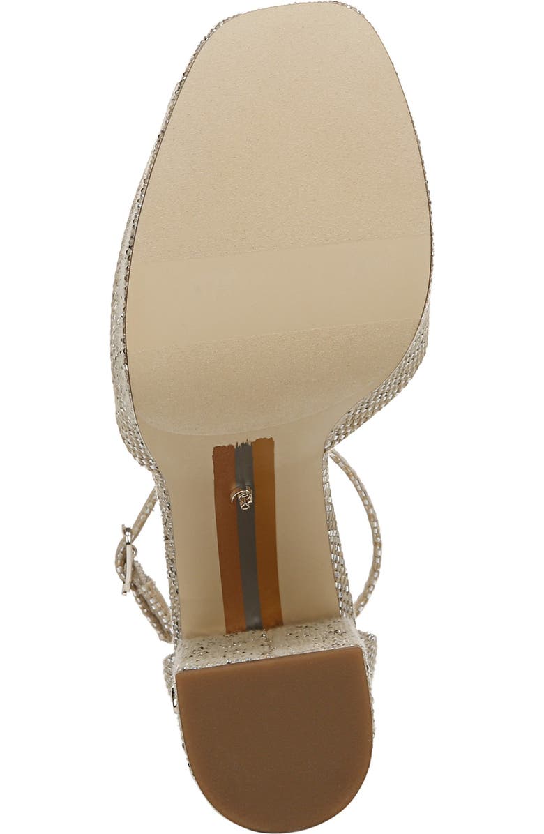 Sam Edelman Kori Flora Ankle Strap Platform Sandal, Alternate, color,