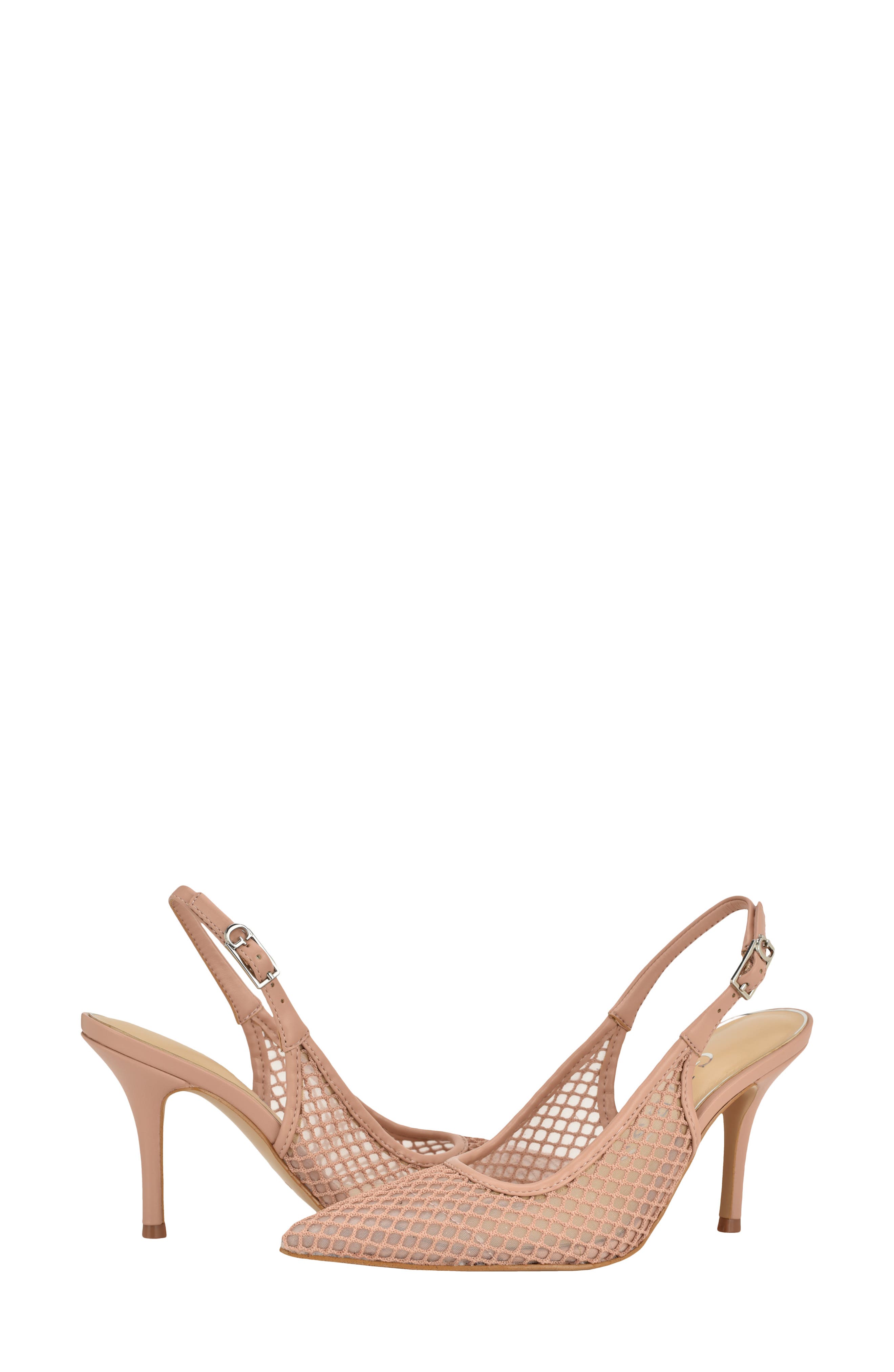 Pandy Slingback Pointed Toe Pump, Alternate, color, LIGHT NATURAL