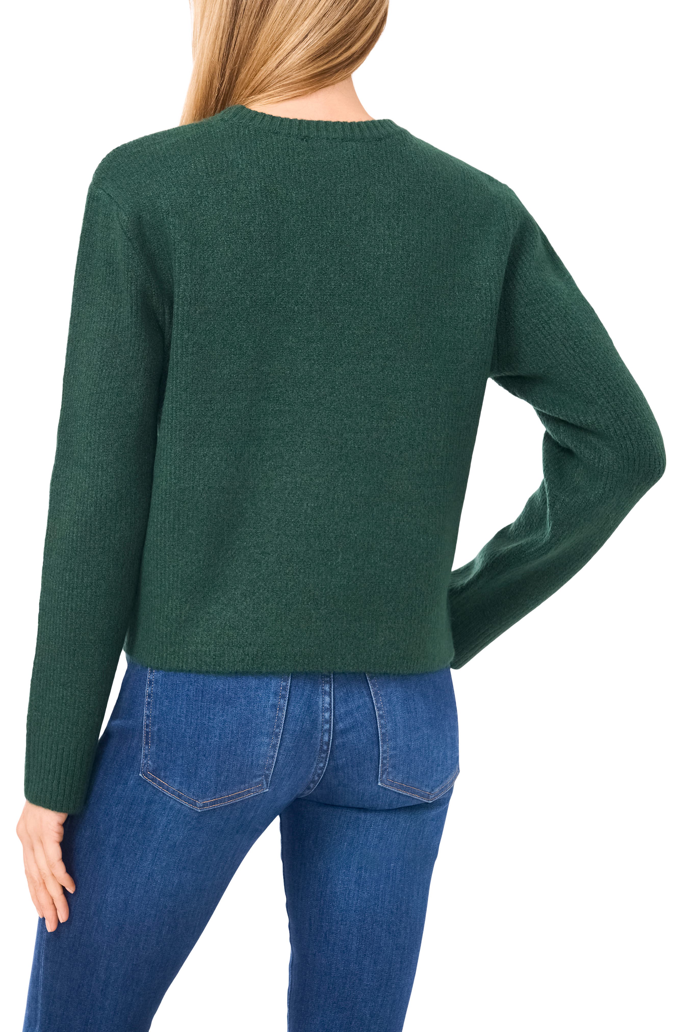 Embellished Bow Sweater - image 2