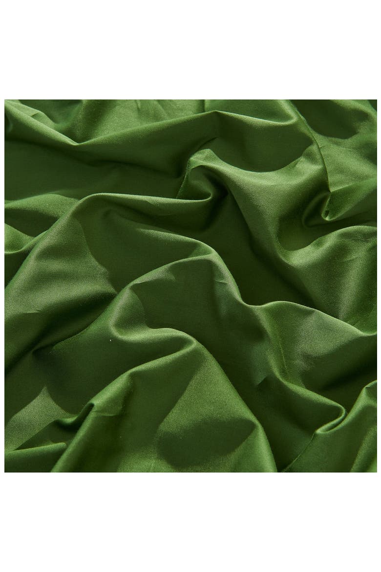 400 Thread LuxeSoft Organic Cotton Sateen Sheet Set, Alternate, color, FOREST