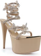 ZIGI Zinnia Embellished Strappy Platform Sandal