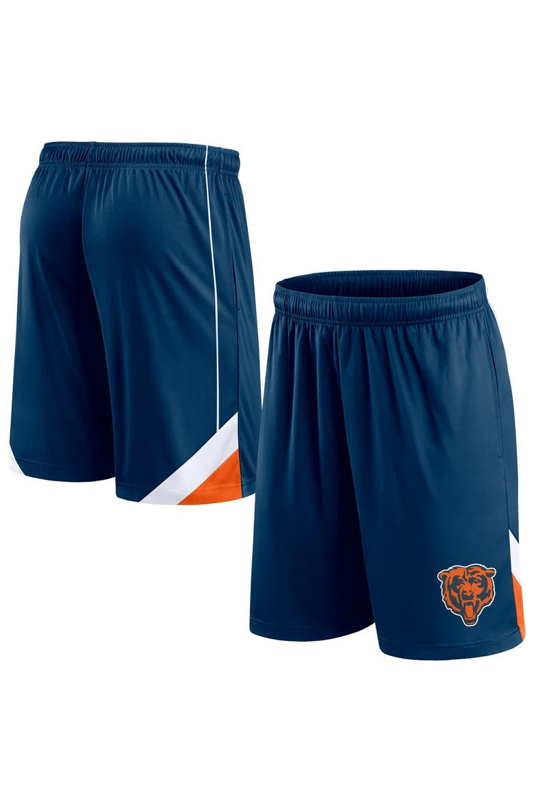 Men's Fanatics Branded Navy Chicago Bears Slice Shorts, Main, color, Navy