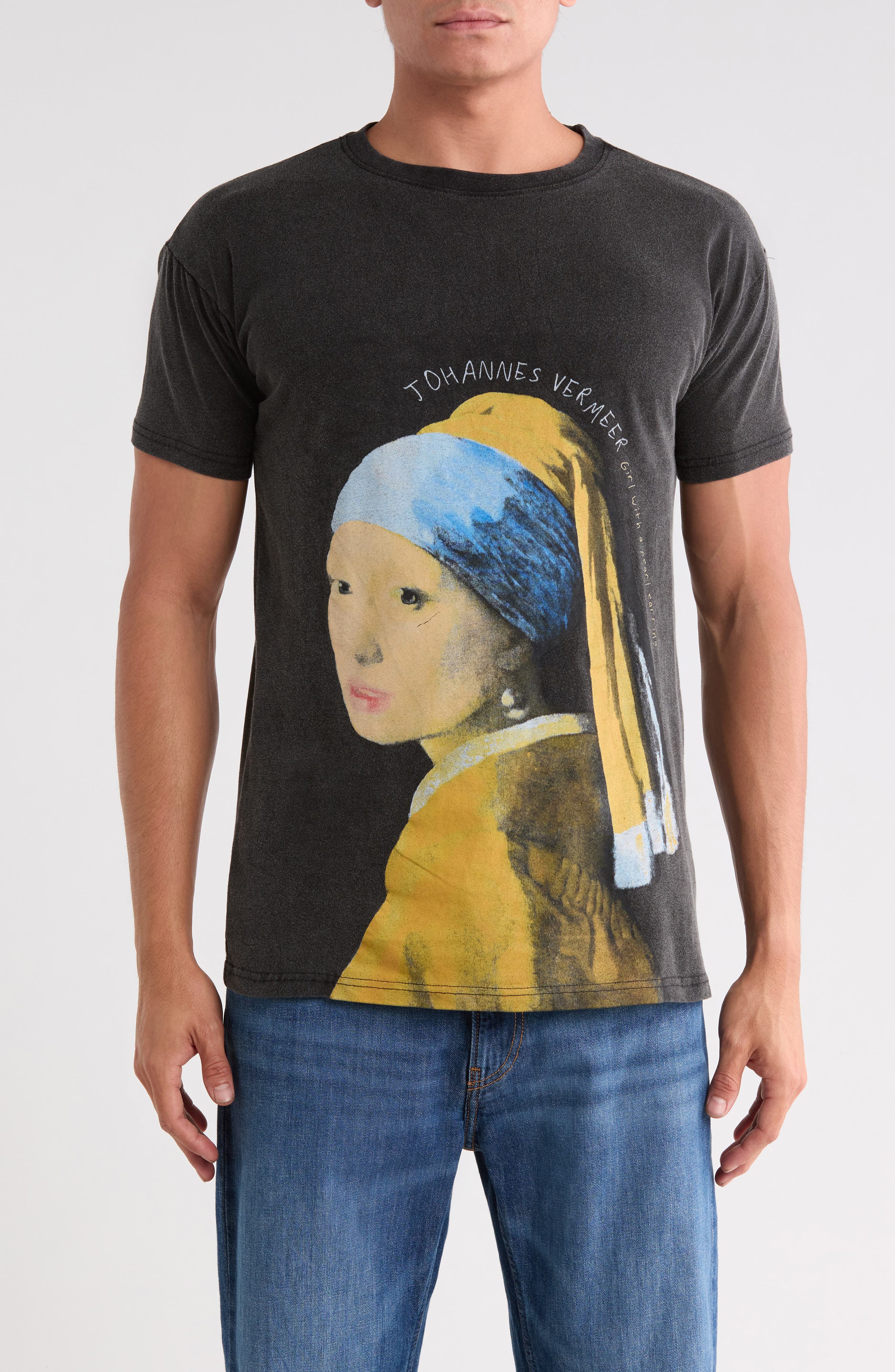 Girl with a Pearl Earring Cotton T-Shirt
