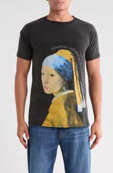 Girl with a Pearl Earring Cotton T-Shirt