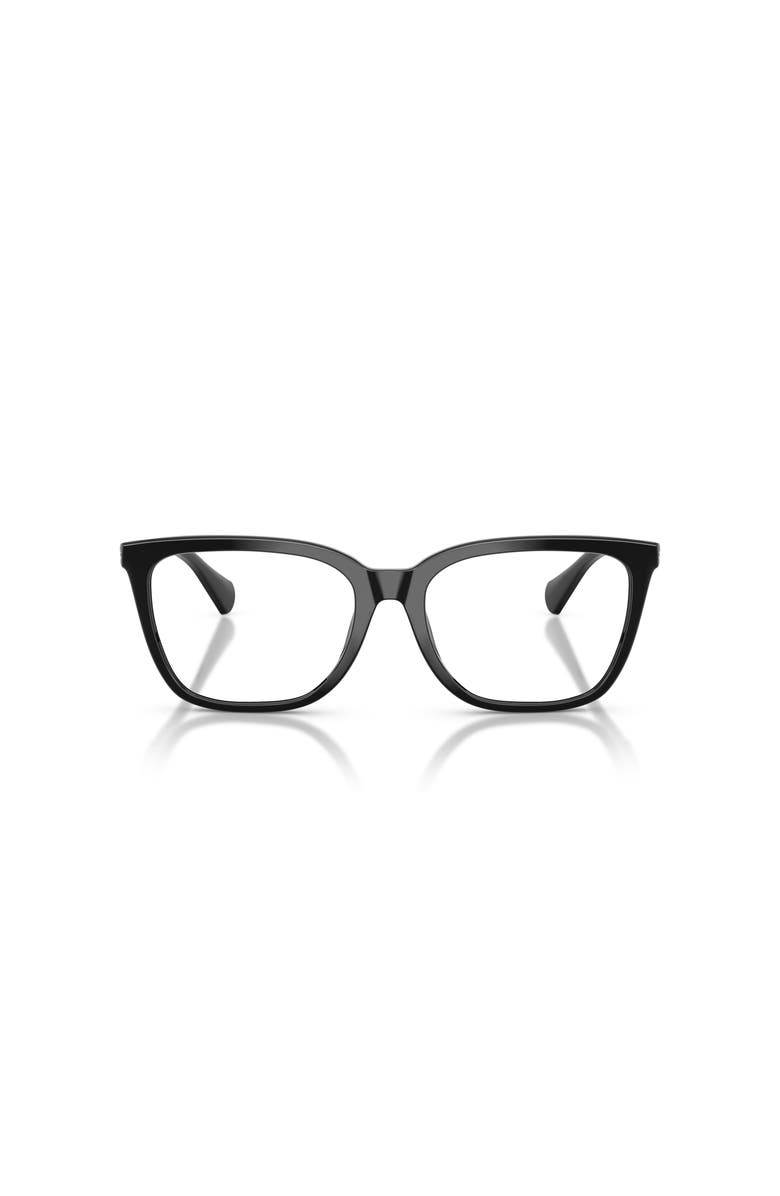 RALPH 54mm Butterfly optical glasses, Alternate, color, Black