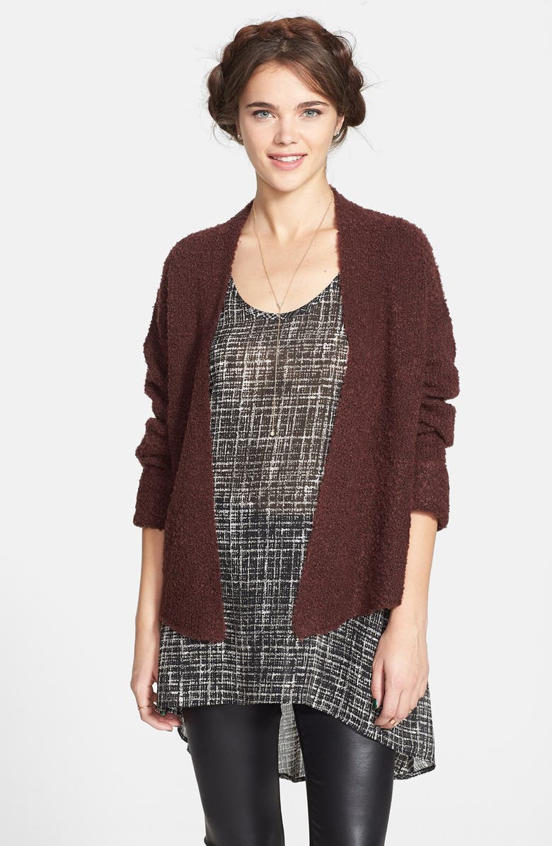 Painted Threads Chiffon High/Low Tunic Tank, Main, color,