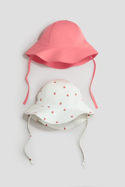 2-pack Cotton Sun Hats
