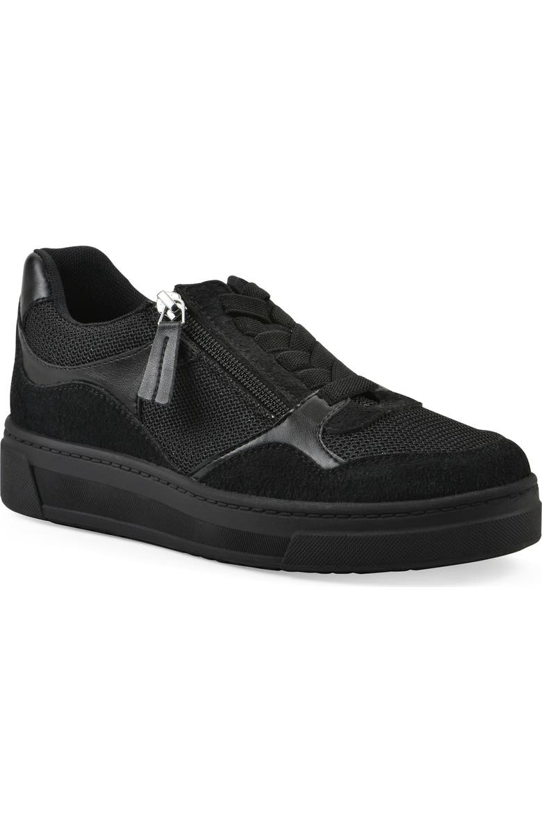 CLIFFS BY WHITE MOUNTAIN Uplit Zip Sneaker, Main, color, Black Black Multi