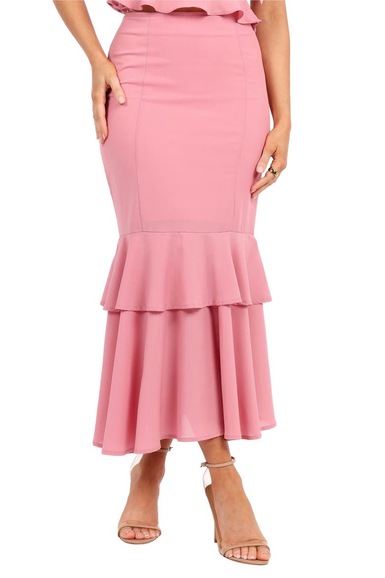 Luna Camisole & Skirt Set, Alternate, color, MAUVE
