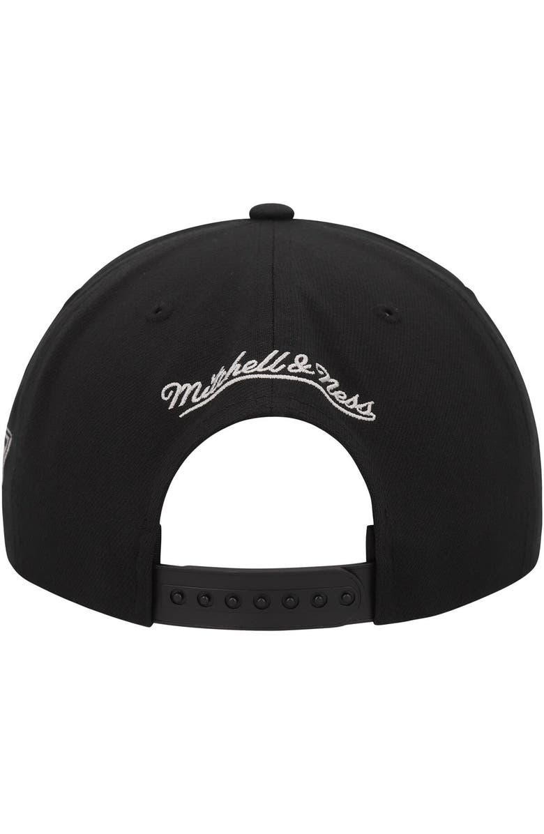 Mitchell & Ness Men's Mitchell & Ness Black Los Angeles Kings Core Team Script 2.0 Snapback Hat, Alternate, color, Black