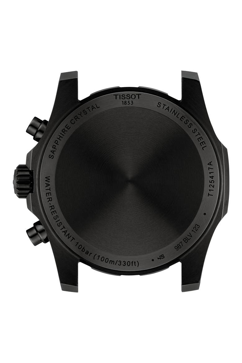 Supersport Chronograph Bracelet Watch, 45mm, Alternate, color, BLACK