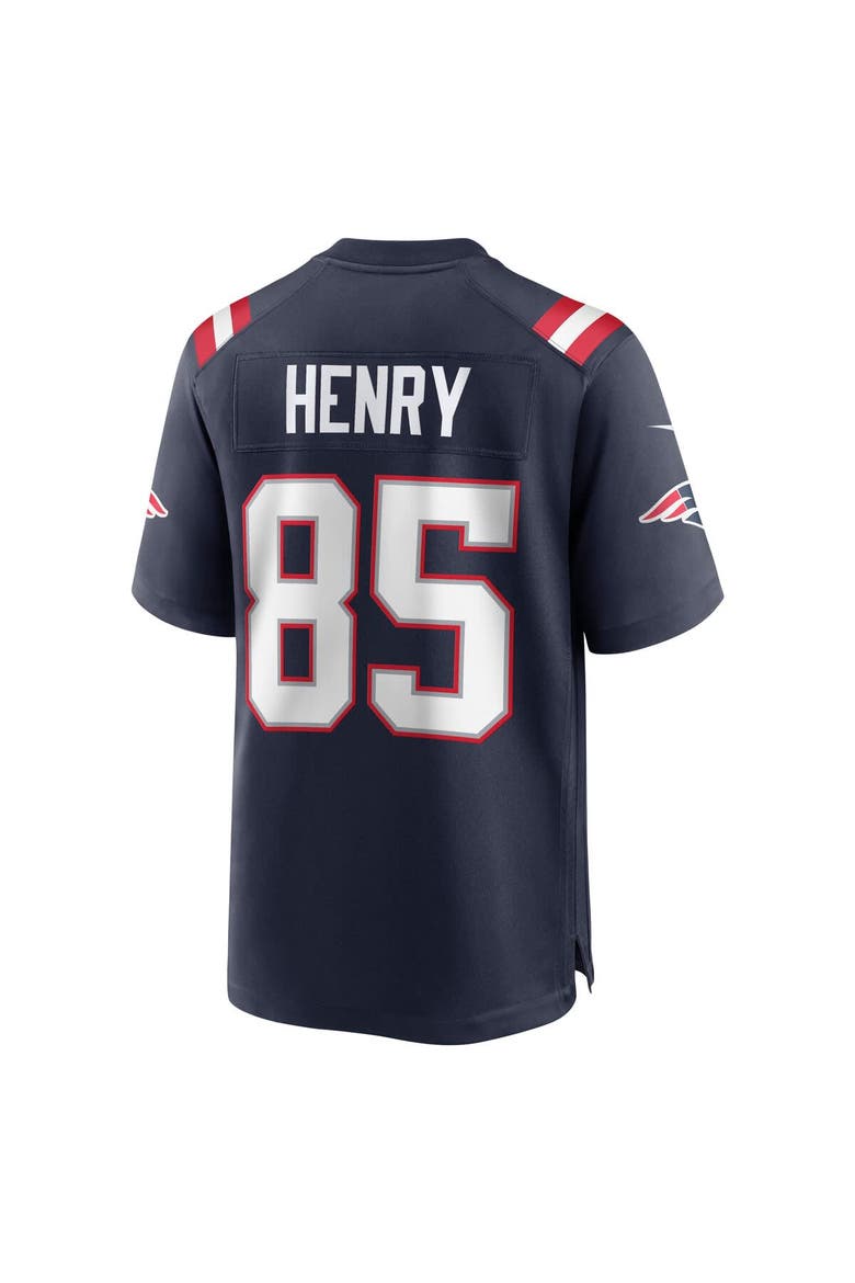 Men's Nike Hunter Henry  Navy New England Patriots Team  Game Jersey, Alternate, color, Navy