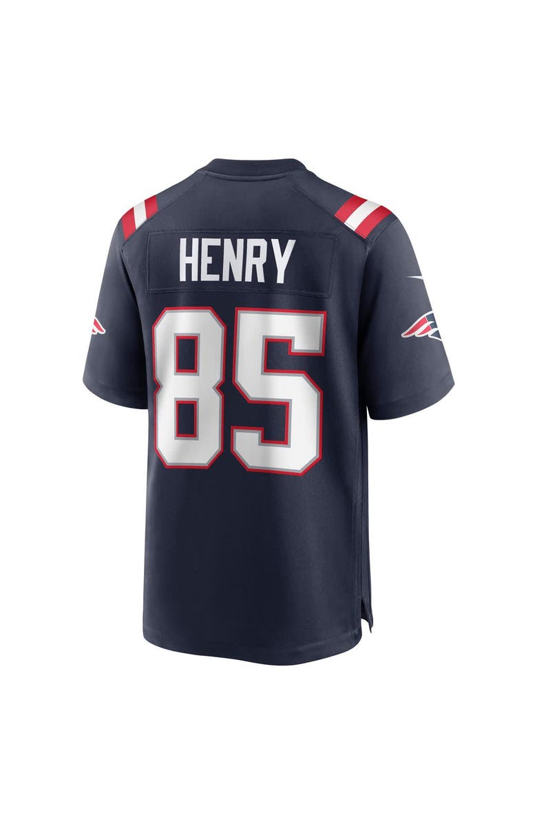 Nike Men's Nike Hunter Henry  Navy New England Patriots Team  Game Jersey, Alternate, color, Navy