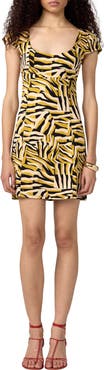 Diane von Furstenberg Dani Print Minidress