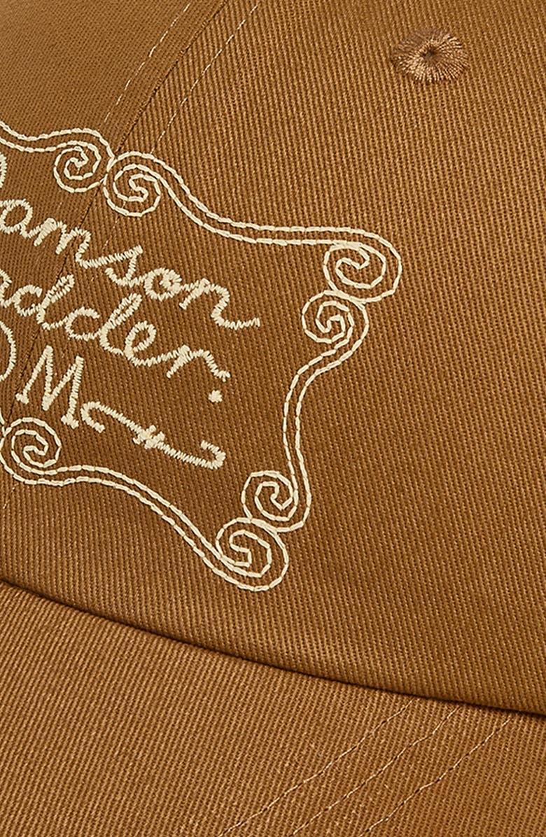 Damson Madder Logo Embroidered Baseball Cap, Alternate, color, Toffee