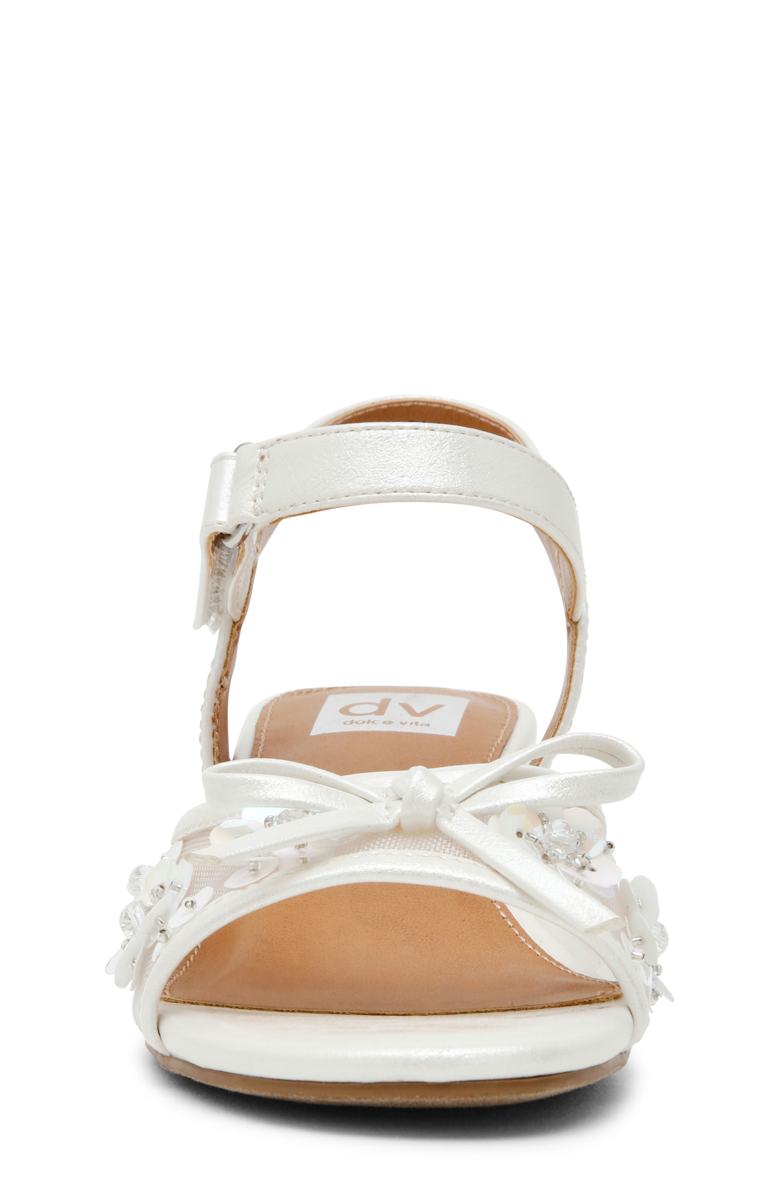 DV by Dolce Vita Kids' Glynda Sandal, Alternate, color, White