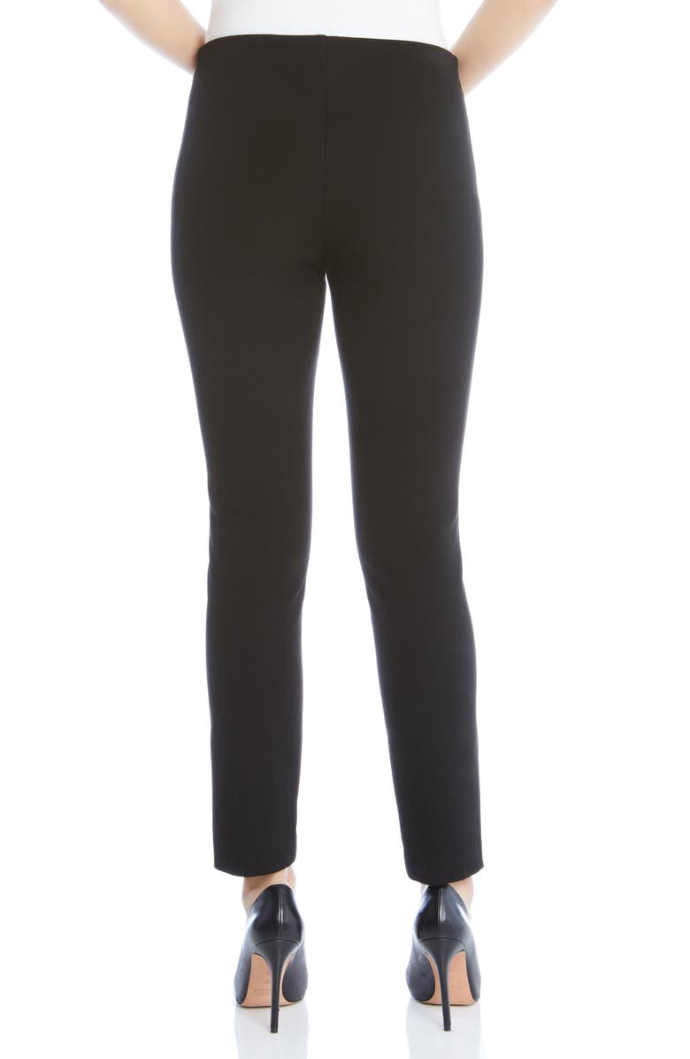 Karen Kane Piper Skinny Ankle Pants, Alternate, color, Black
