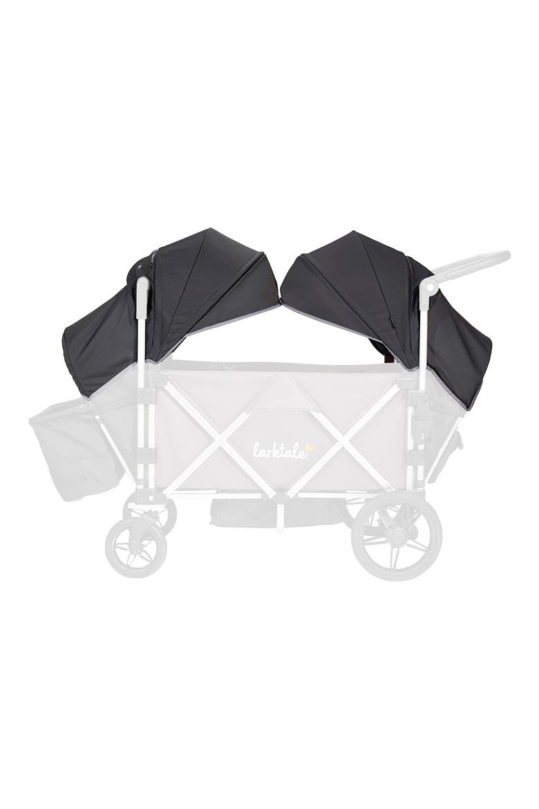 caravan™ Stroller Wagon Canopy Set, Alternate, color, BYRON BLACK