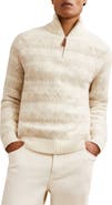 Reiss Claus Quarter Zip Pullover