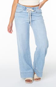 Roxy Finley Wide Leg Drawstring Jeans