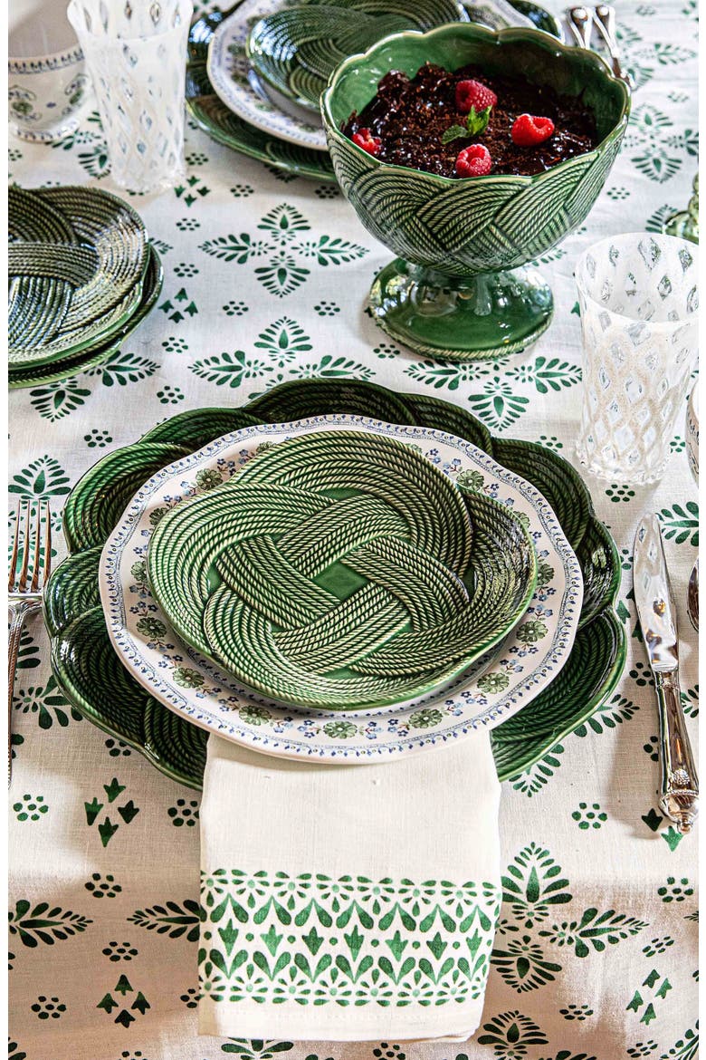 Villa Seville Dinner Plate, Alternate, color, CHAMBRAY