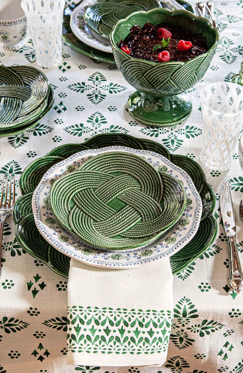 Juliska Villa Seville Dinner Plate, Alternate, color, Chambray