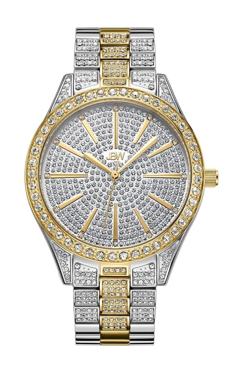 JBW Cristal 39 Diamond Bracelet Watch, 39mm, Main, color,