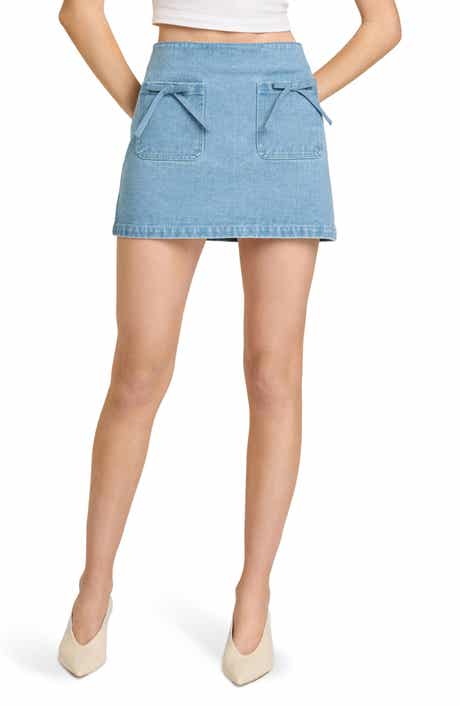 Dehlia Denim Miniskirt