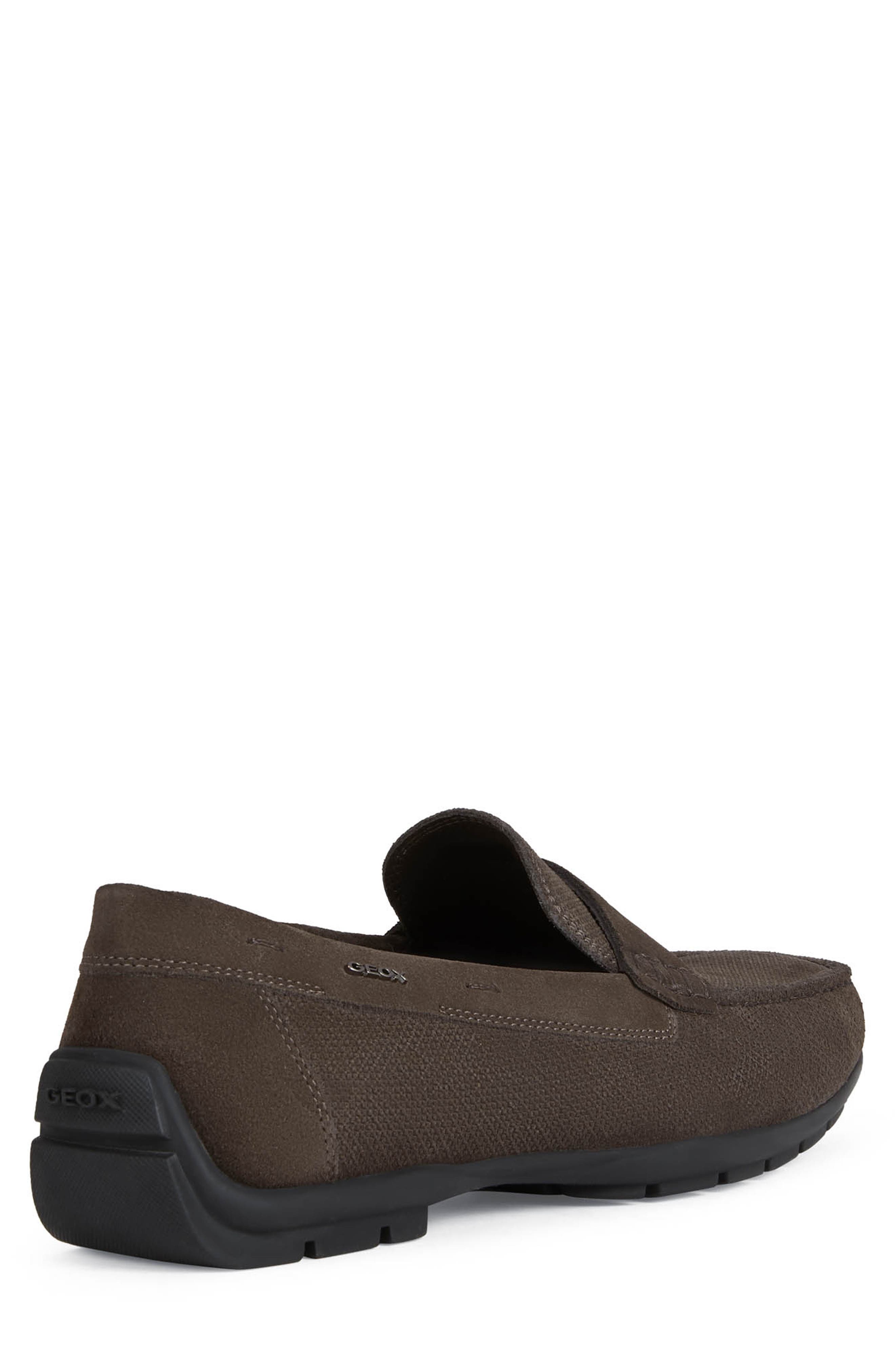 Geox Moner Fit 2 Fit Waterproof Driving Loafer, Alternate, color, 